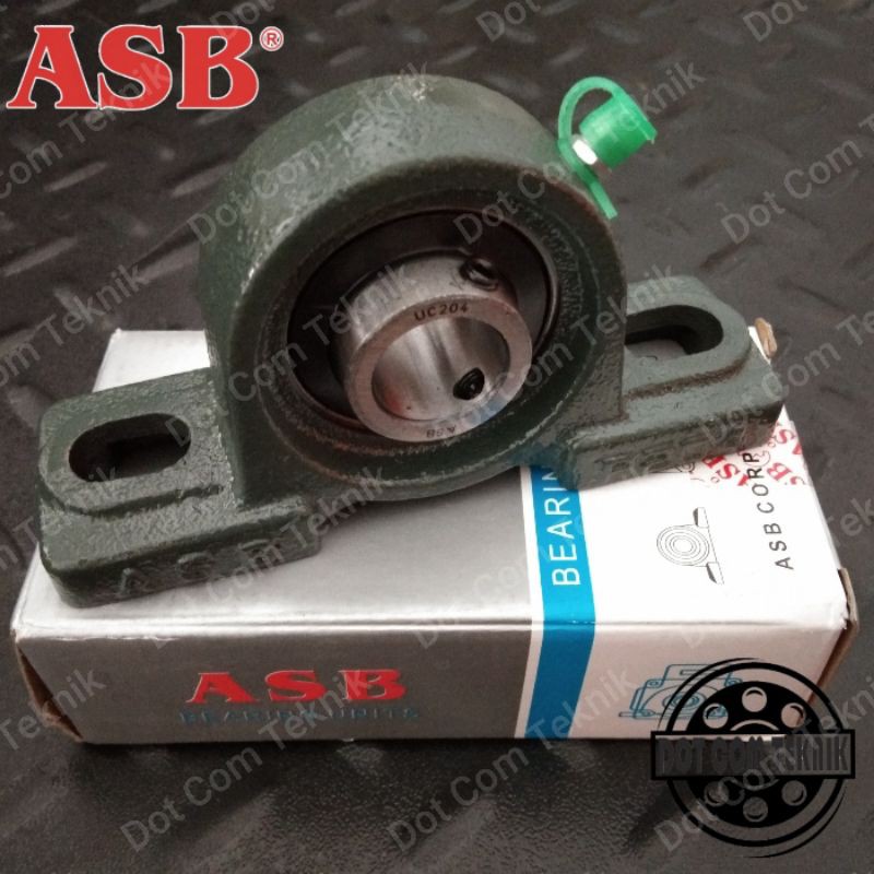 Jual PILLOW BLOCK BEARING UCP 204 ASB (AS 20 M/M) Shopee Indonesia