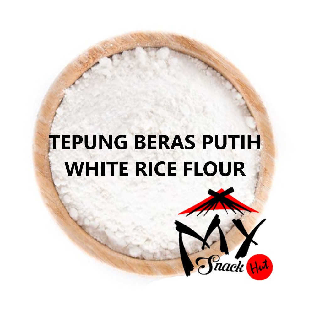 Jual Tepung Beras Putih Gr Natural Pure White Rice Mpasi Bebas Gluten Free Flour Powder