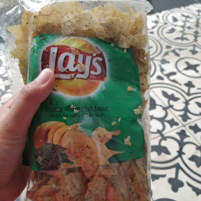 Jual Snack Kiloan Repack Lays Rumput Laut Shopee Indonesia