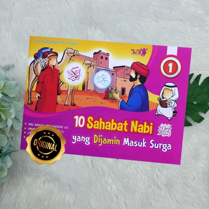 Jual Buku Anak 10 Sahabat Nabi Yang Dijamin Masuk Surga Per Jilid ...