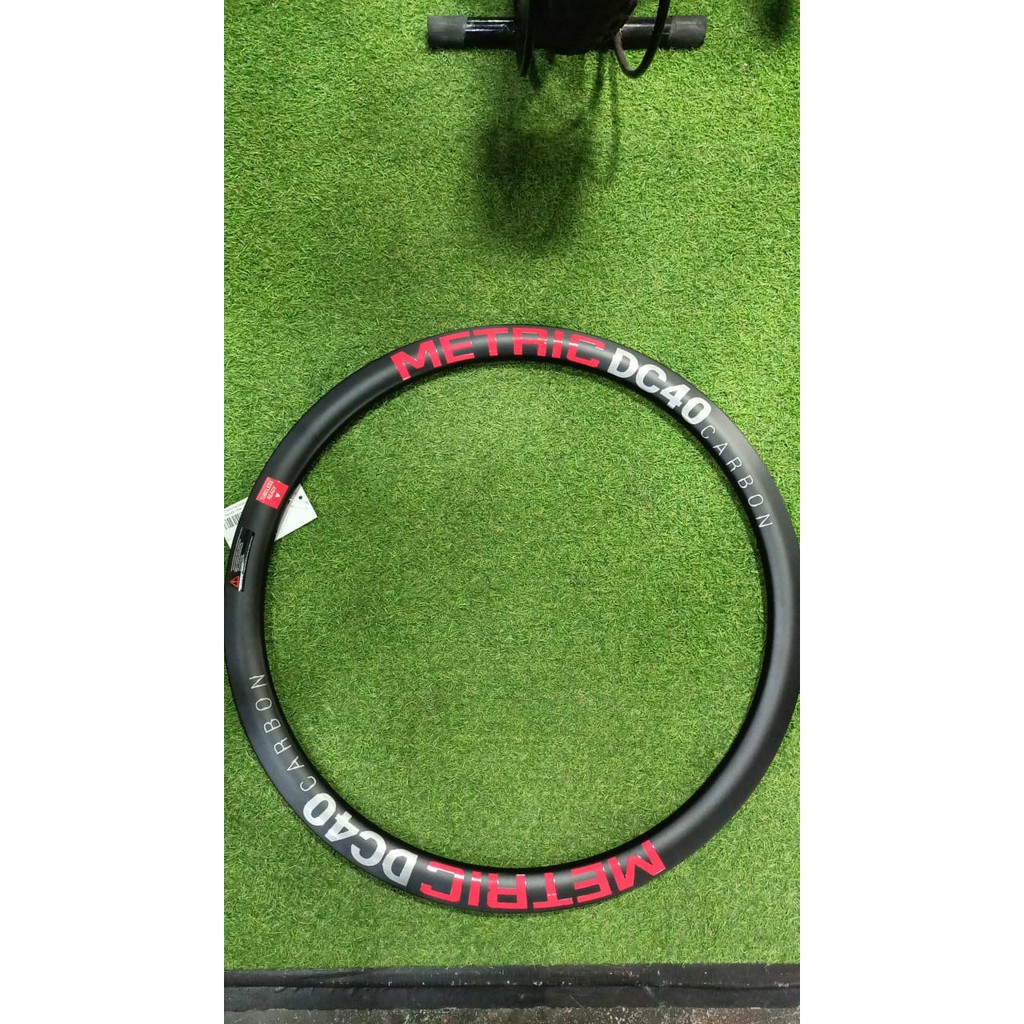 Jual Velg Rims Roadbike Carbon METRIC DC 40 DISCBRAKE 700c | Shopee ...