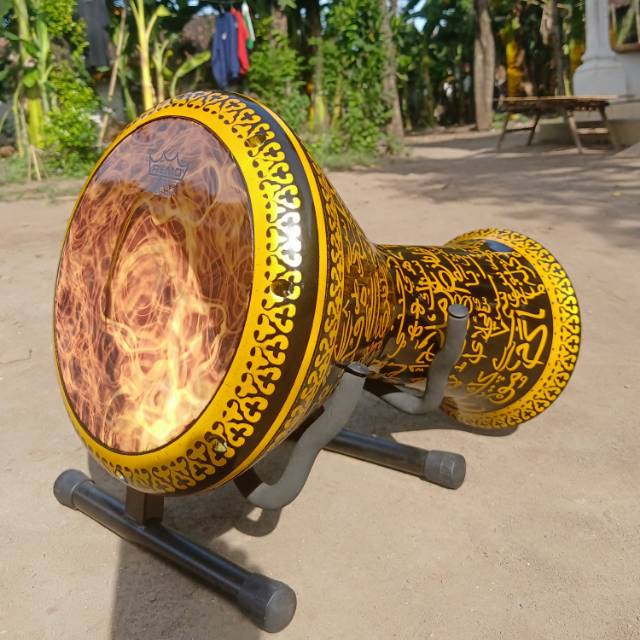 Jual Original darbuka mika remo percussion fulset tas fulbusa dan konci