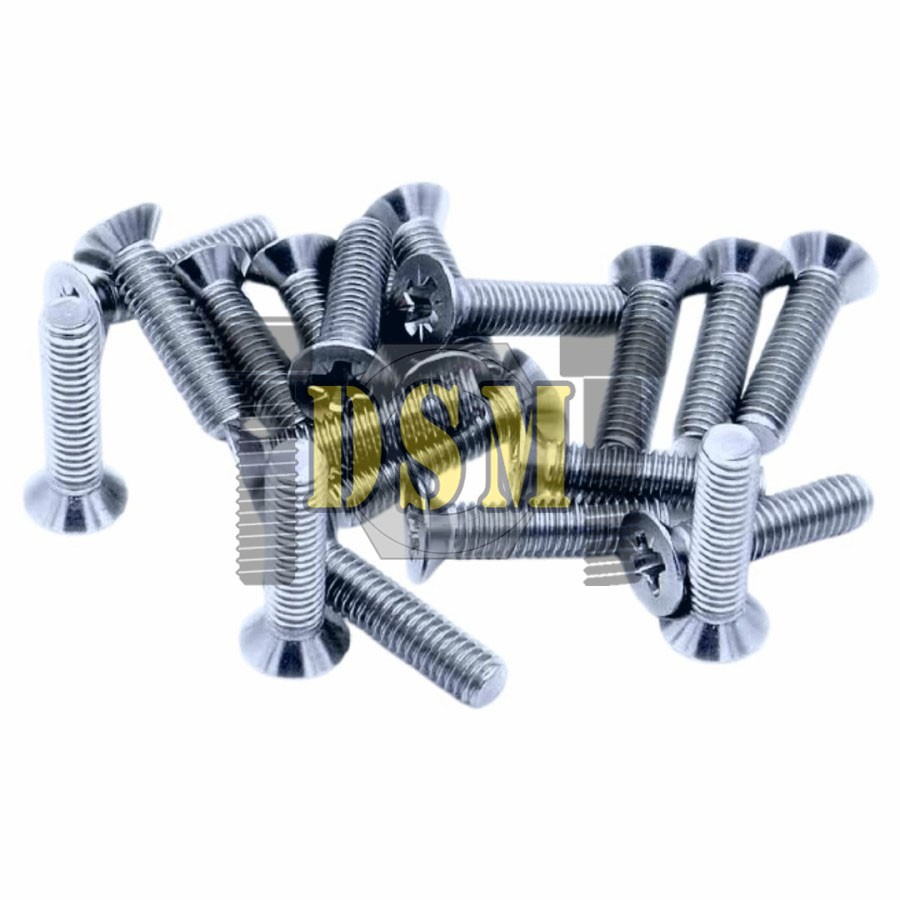 Jual (100pcs) Galvanis Baut JF M3x15 / Machine Screw M3 Kepala Obeng ...