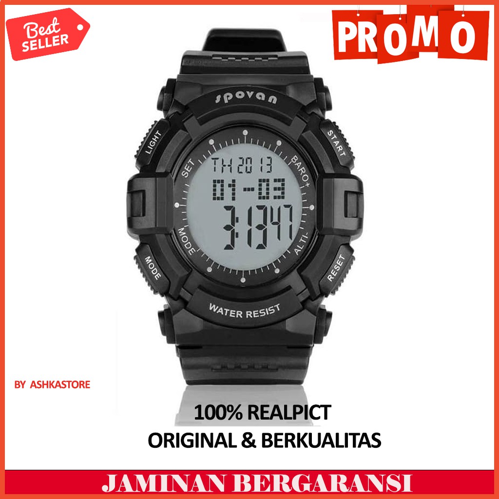 Jual jam tangan pria Spovan Blade IV Sport Watch WATERPROOF