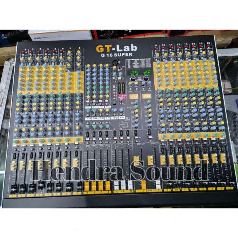 Jual Mixer Audio RDW GT Lab G16 Super (16 channel) Shopee Indonesia