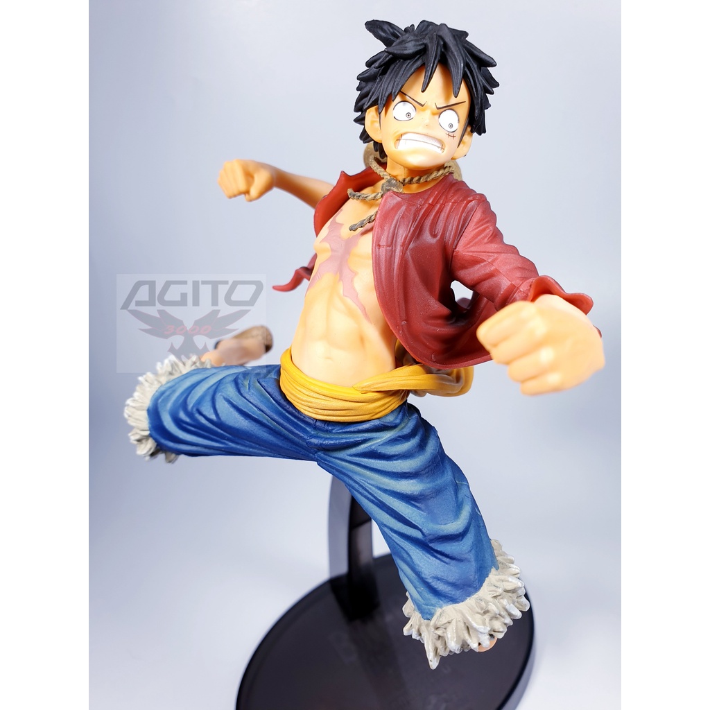 Jual Action Figure One Piece Monkey D Luffy Banpresto World Figure ...