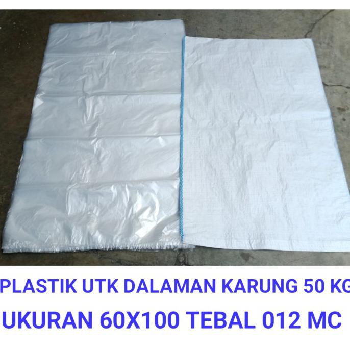 Jual Inner Bag, Plastik Dalaman KARUNG 50 KG / Karung 56x90_100pcs ...