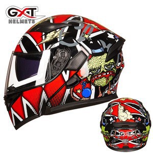 Jual Helm GXT Lensa Ganda Modular Penutup Penuh Full Face Anti