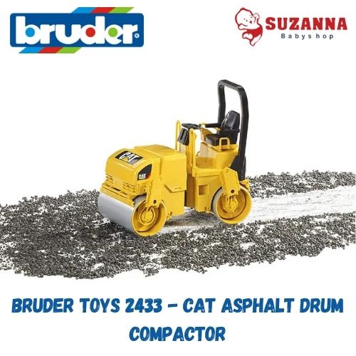 Bruder cat 2025 asphalt drum compactor