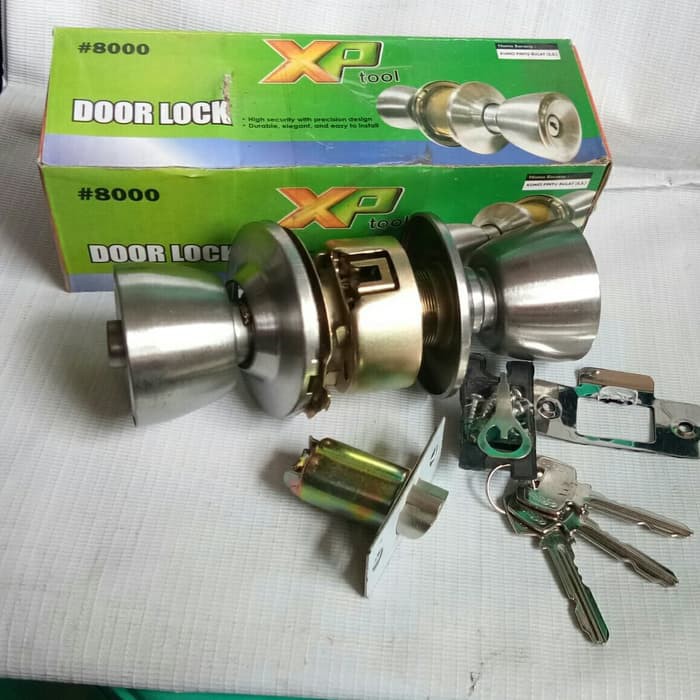 Jual HANDEL PINTU BULAT KUNCI PINTU BULAT UNTUK KAMAR MANDI PVC DAN ...