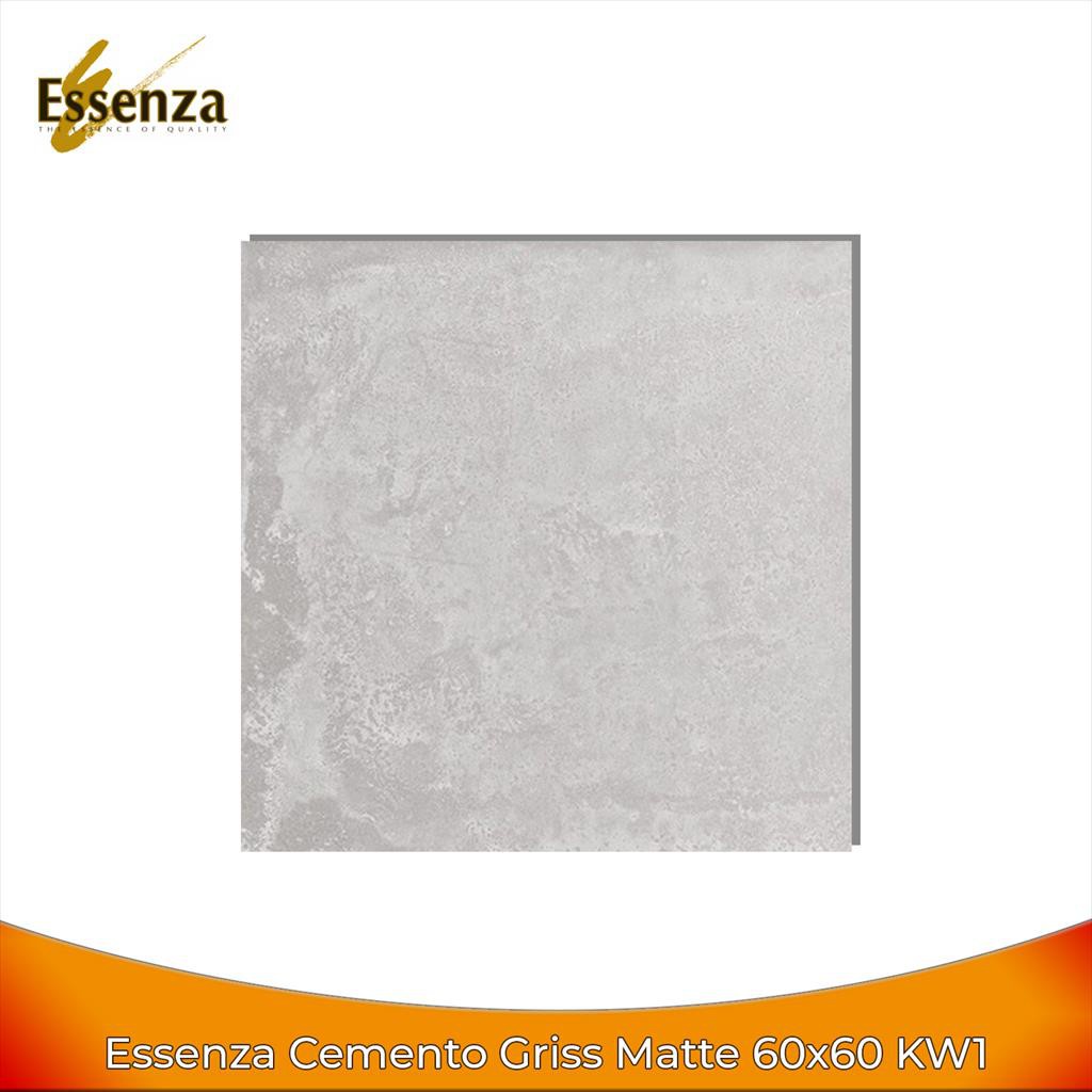 Jual Essenza Cemento Gris Matte 60X60 KW1 Granit Lantai Shopee Indonesia