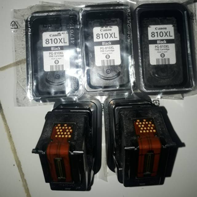 Jual Cartridge canon PG 810 XL (HITAM / BLACK) kosongan original