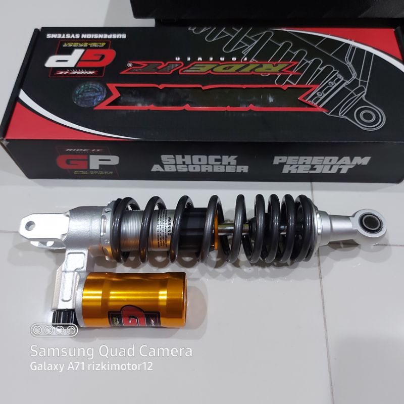 Jual SHOCK BREAKER RIDE IT GP999 TABUNG BAWAH CLICK MATIC 310MM MIO