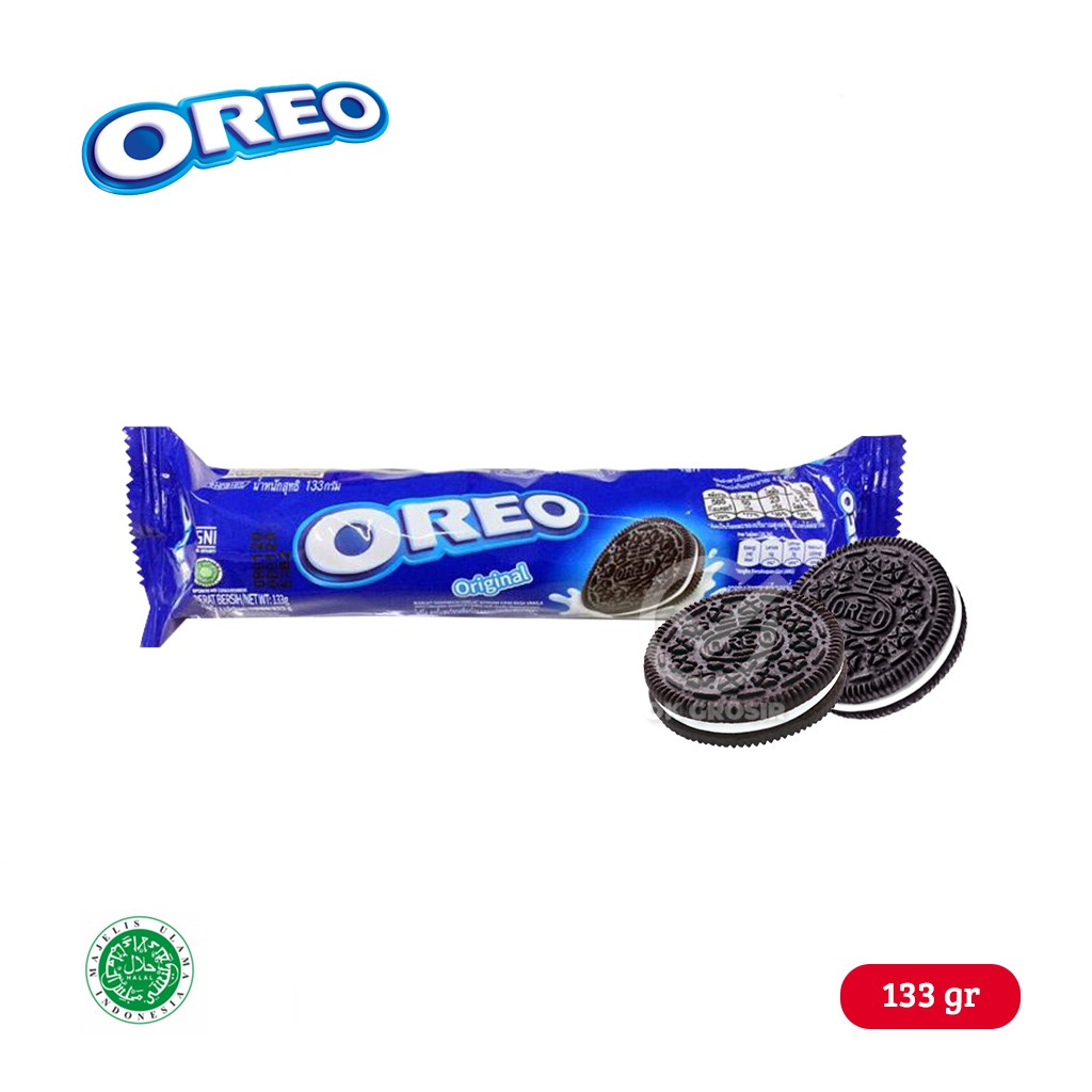 Jual Oreo Chocolate Sandwich Cookies Original 133 Gr Shopee Indonesia