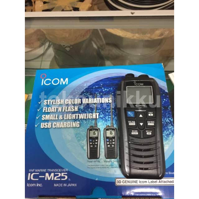 Jual IC M25 VHF Marine Transceiver Handy Talky HT Shopee Indonesia