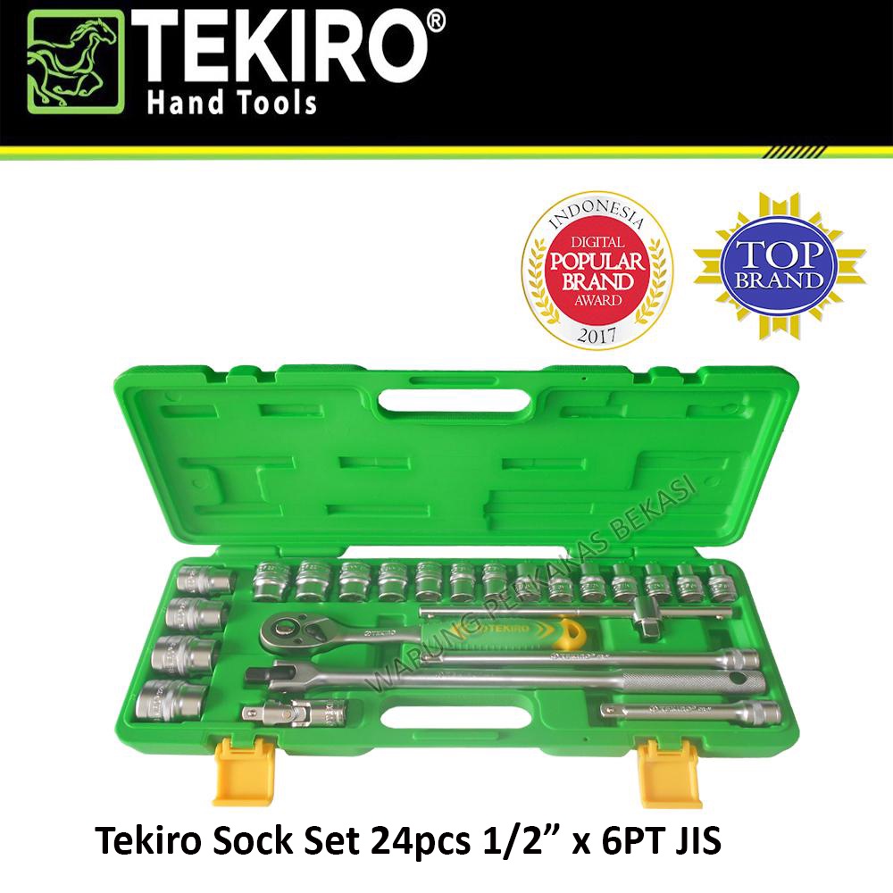 Jual Tekiro Kunci Sok Sock Socket Full Set X Pt Pt Box Pvc Isi Pcs Pcs Mm