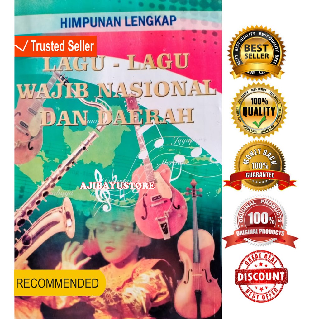 Jual BUKU HIMPUNAN LENGKAP LAGU-LAGU WAJIB NASIONAL DAN DAERAH | Shopee ...