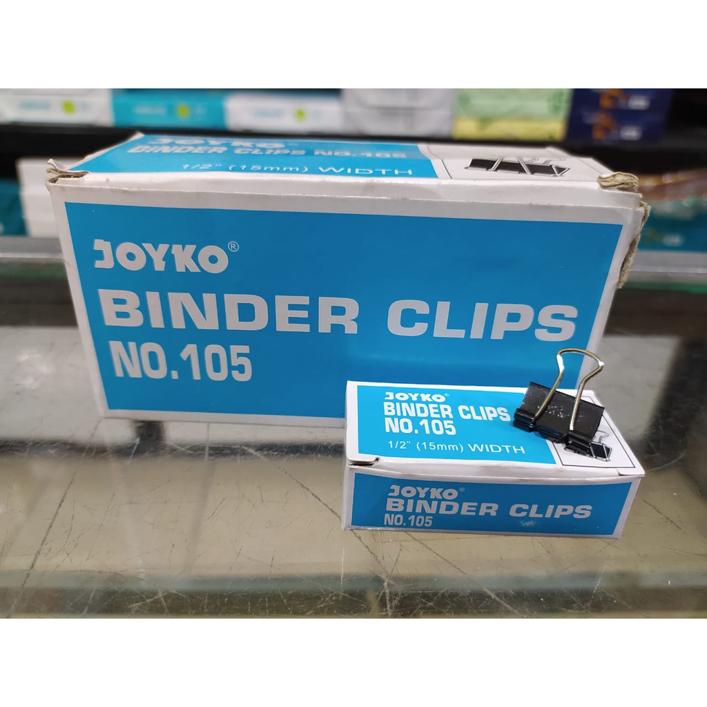 Jual Binder clip Joyko no. 105 / Penjepit File | Shopee Indonesia