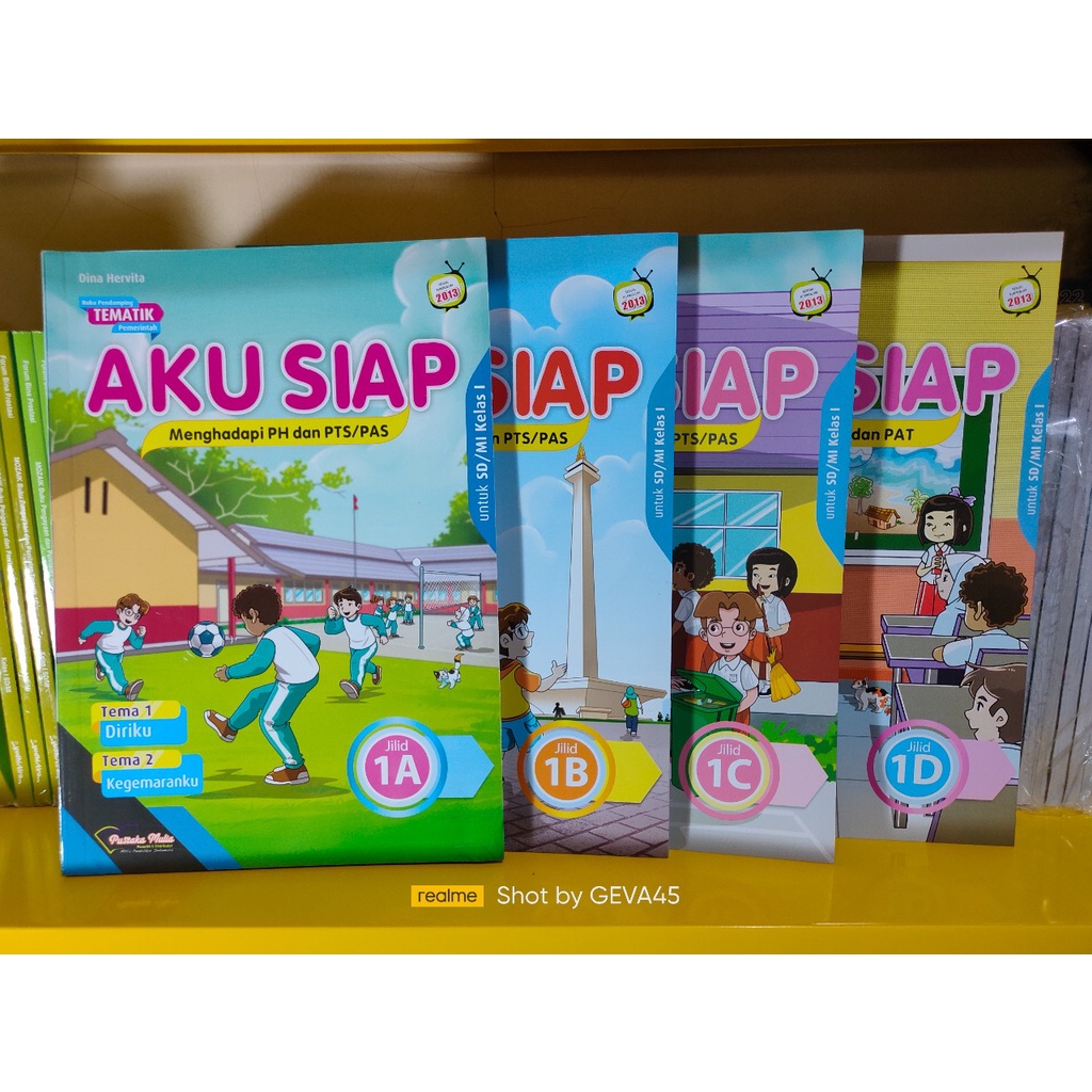 Jual BUKU AKU SIAP SD/MI KELAS 1 PUSTAKA MULIA | Shopee Indonesia