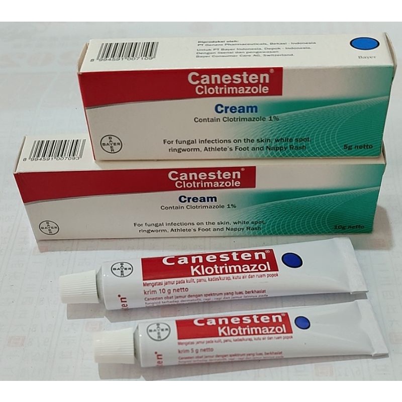 Jual Canesten cream anti jamur 5 & 10 gram / canesten krim Shopee