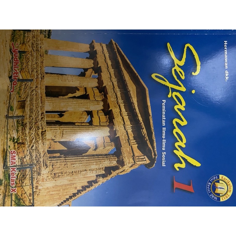 Jual BUKU PAKET SEJARAH 1 PEMINATAN SMA KELAS X dan KELAS XI | Shopee ...