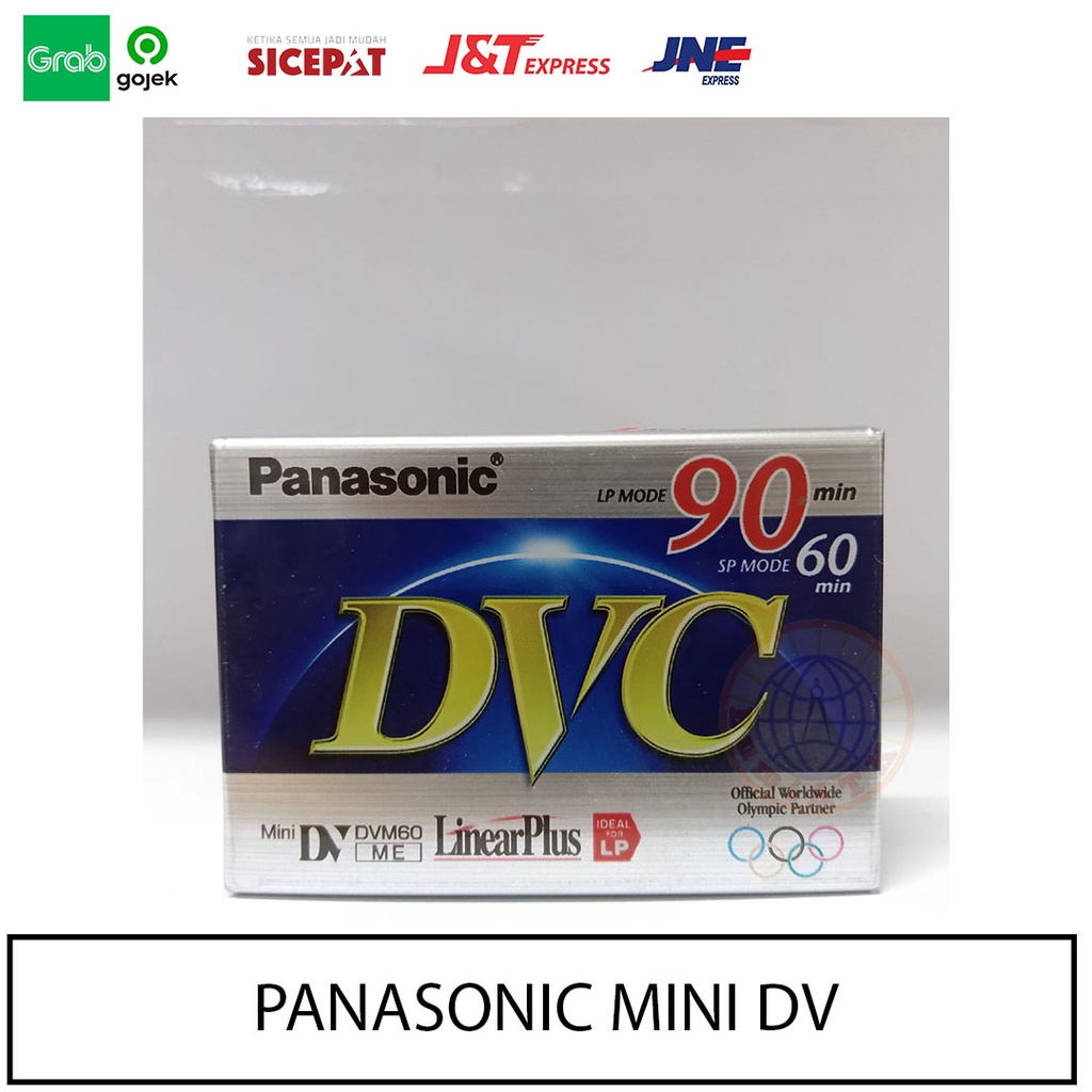 Jual ORIGINAL PANASONIC DVC MINI DV DIGITAL VIDEO CASSETTE (STOK ...