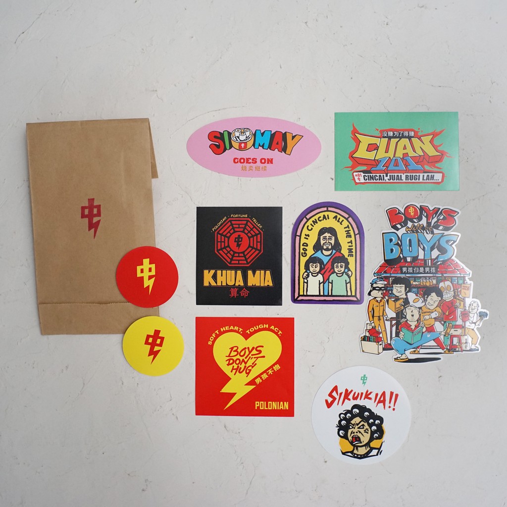 Jual Polonian Sticker Set | Shopee Indonesia