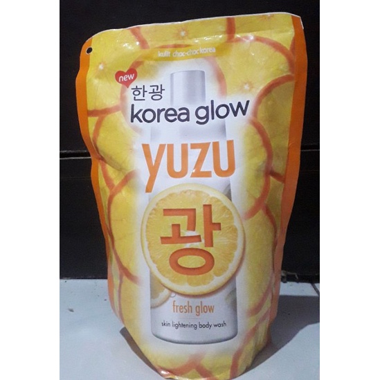 Jual Yuzu Korea Glow body wash 450ml Shopee Indonesia