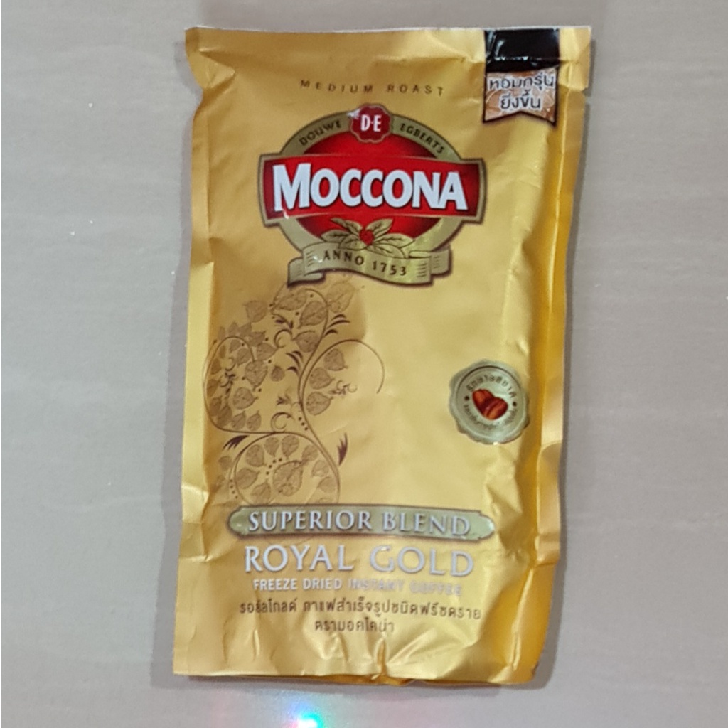 Jual Moccona Superior Blend Royal Gold Freeze Dried Instant Coffee 100 ...