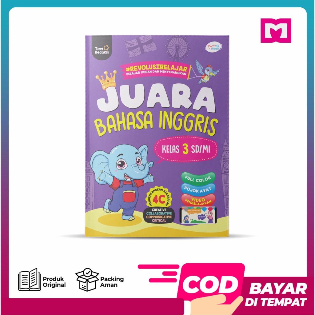 Jual Buku Juara Bahasa Inggris untuk Kelas 3 SD | Shopee Indonesia