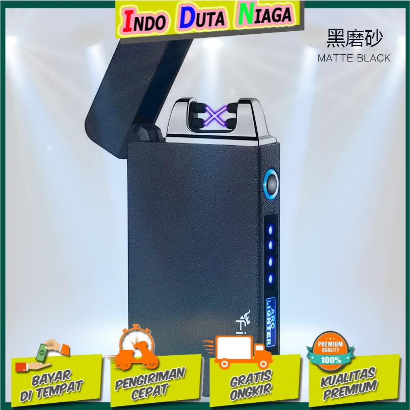 Jual Firetric Korek Api Elektrik Pulse Plasma Double Arc Lighter ...