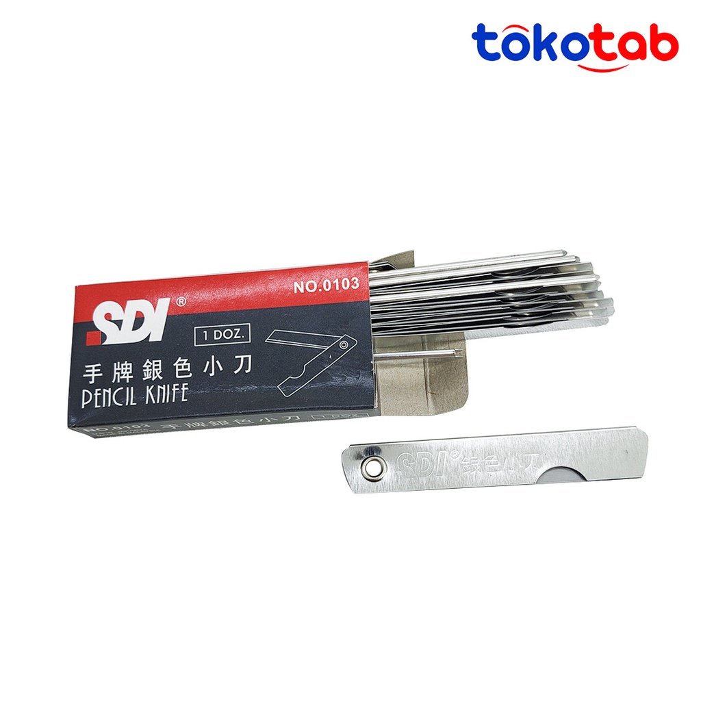 Jual Tokotab - Cutter Silet Tangkai SDI | Shopee Indonesia