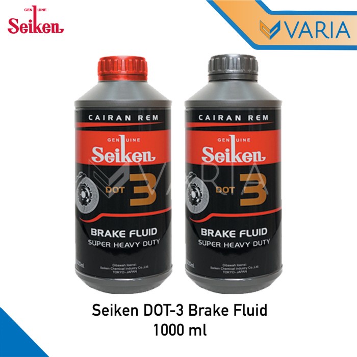 Jual Seiken Cairan Oli Minyak Rem DOT 3 Brake Fluid Super Heavy Duty 1