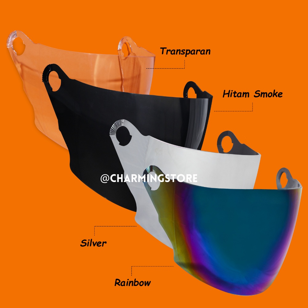 Jual Kaca Helm Ink CX 22 Original Visor KYT 2 Vision CLEAR Kaca Helem ...