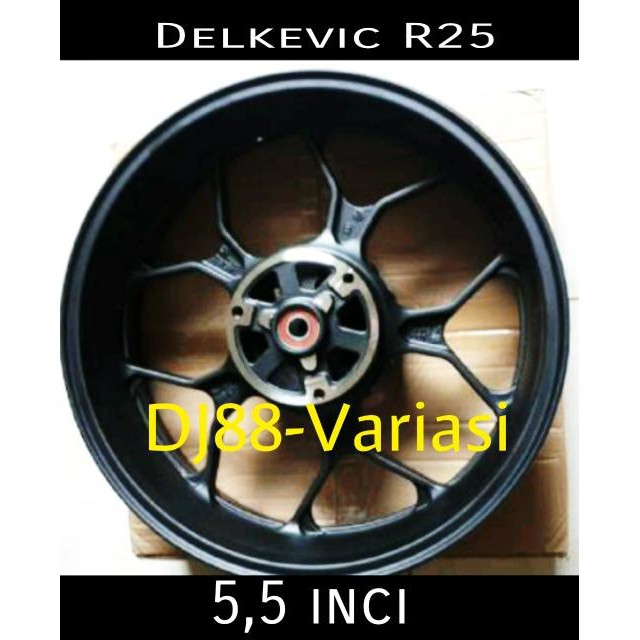 Jual velg racing r25 mt25 tapak lebar 5,5 inc velg belakang besar lebar ...
