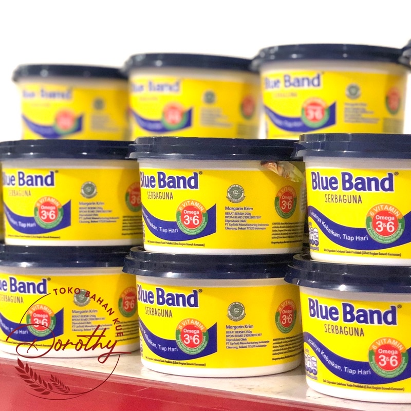 Jual Blue Band Margarin Margarine Serbaguna Cup 250 Gram Shopee