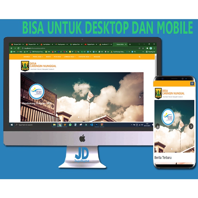 Jual Aplikasi Sistem Informasi dan Administrasi Desa dengan CodeIgniter ...