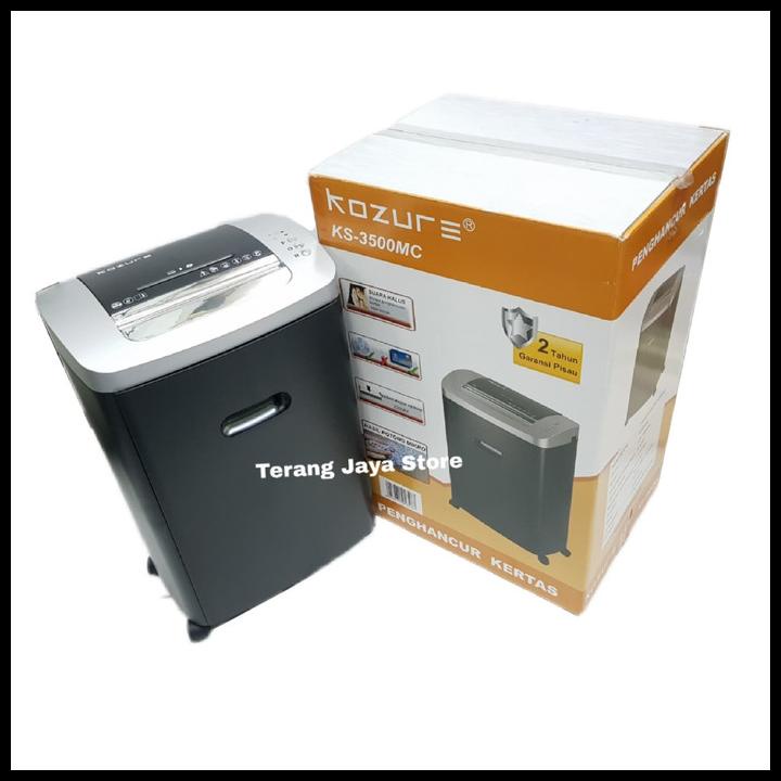 Jual Mesin Penghancur Kertas Kozure Ks-3500Mc/Paper Shredder Kozure ...