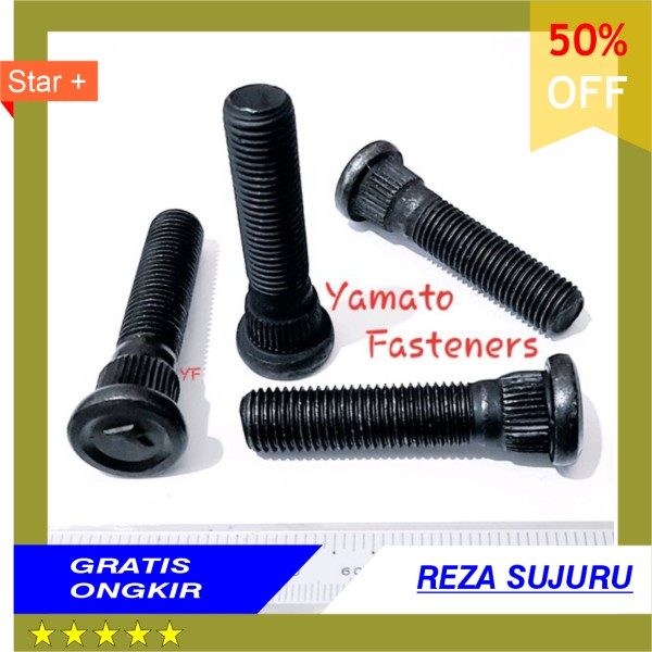 Jual Baut Roda Mobil Toyota Daihatsu Mitsubishi Isuzu Universal Panjang