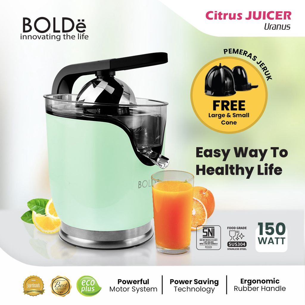 Jual Bolde Super Electric Citrus Juicer Uranus Shopee Indonesia