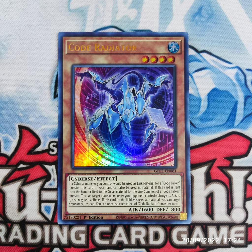 Jual yugioh code radiator GFP2 ultra rare original | Shopee Indonesia