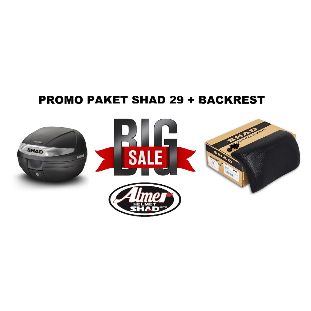 Jual SHAD SH29 Top Box Motor | Shopee Indonesia