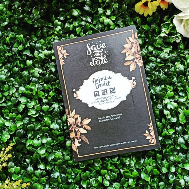 Jual Undangan Vintage Black | Shopee Indonesia