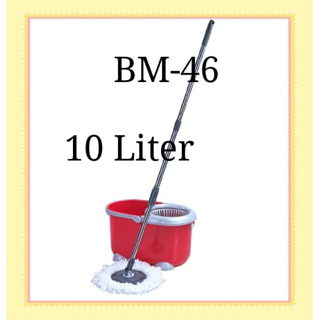 Jual Alat Pel Putar Spin Mop Ember Liter Lion Star Bm Khusus