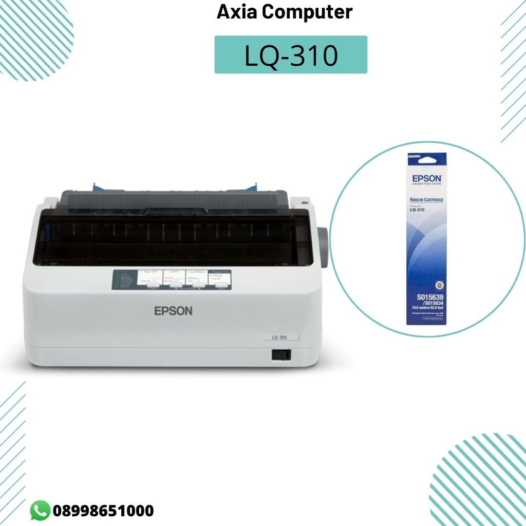 Jual Printer Epson Dot Matrix Lq310 Lq 310 Lq 310 Garansi Resmi Shopee Indonesia 7207