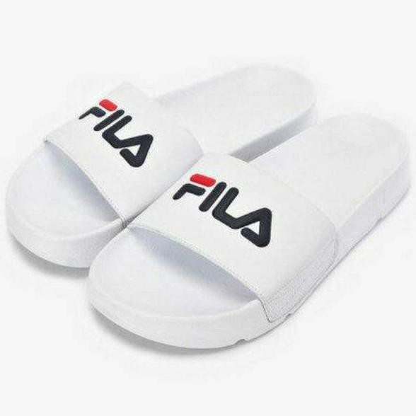 SANDAL FILA WHITE FILA SENDAL SANDAL SLOP PRIA SANDAL FILA PRIA MURAH TERMURAH