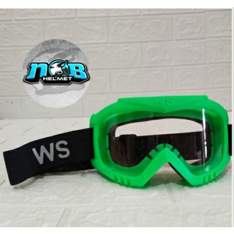 Jual WS Goggle Kaca Mata Moto Cross Trail Original | Shopee Indonesia