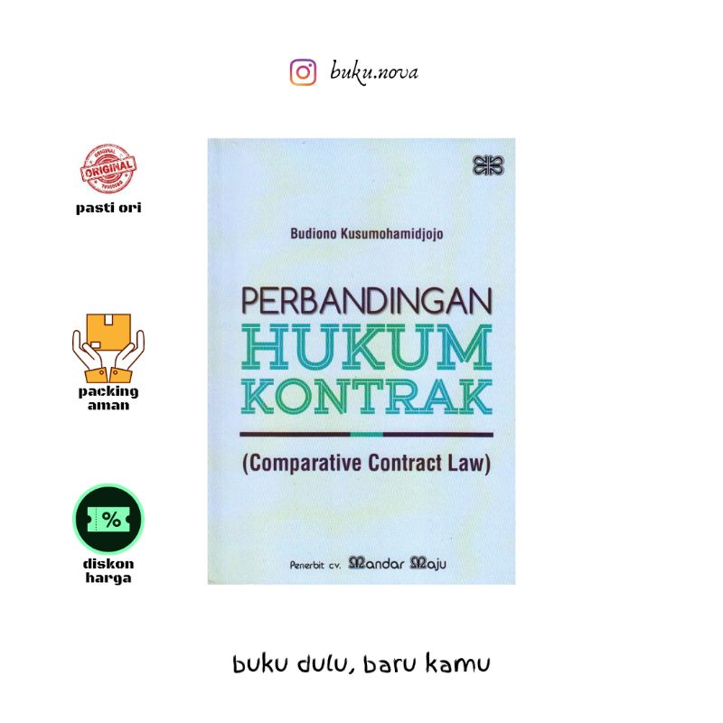 Jual Buku Perbandingan Hukum Kontrak (Comparative Contract Law ...