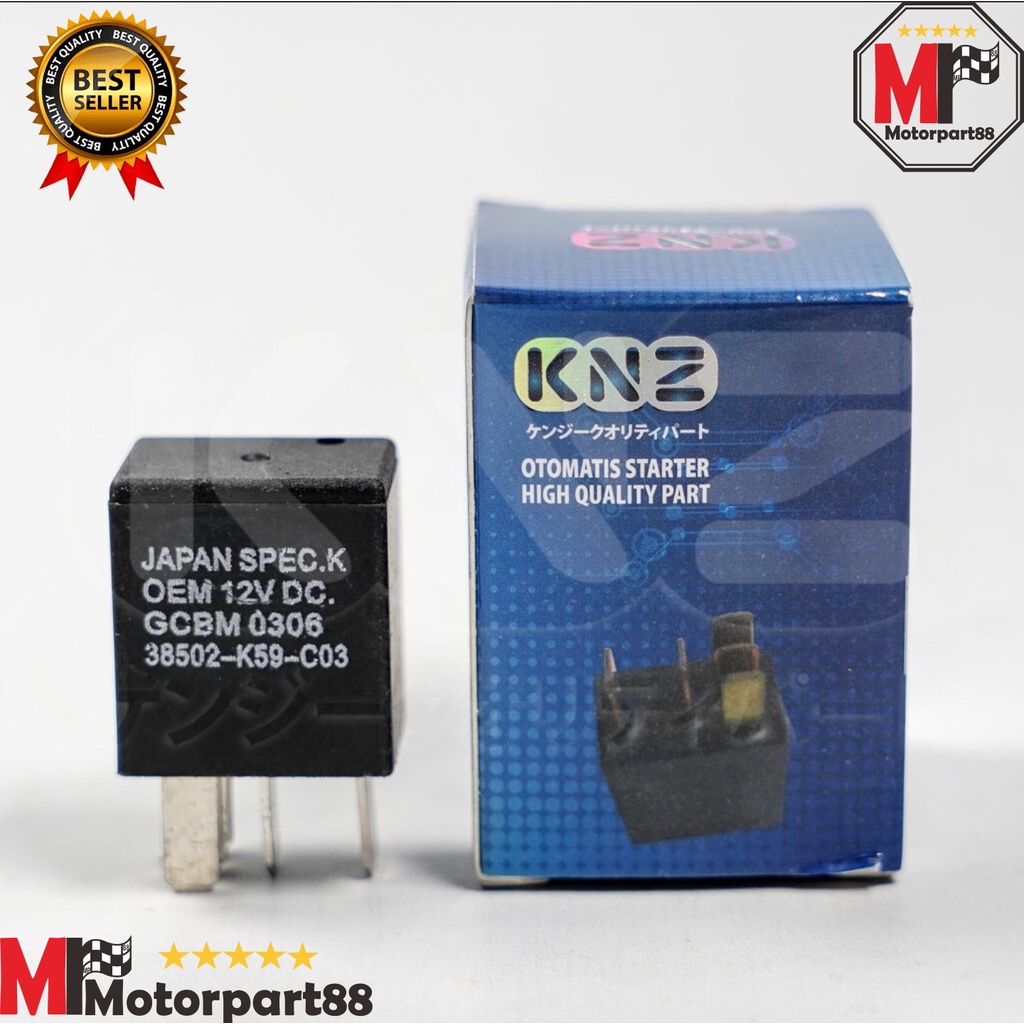 Jual Relay Comp Kaki Bendik Starter Stater Beat Fi Pop Esp Scoopy Fi Knz Shopee Indonesia