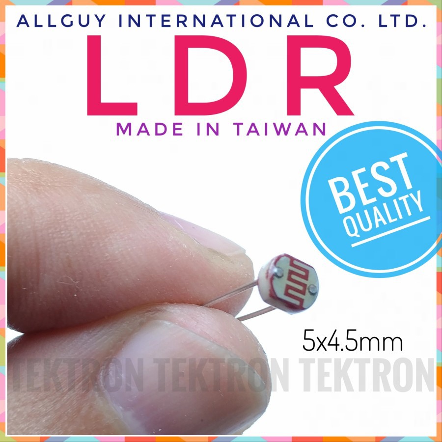 Jual LDR 5mm Sensor Cahaya Photoresistor Photo Resistor Best Quality ...